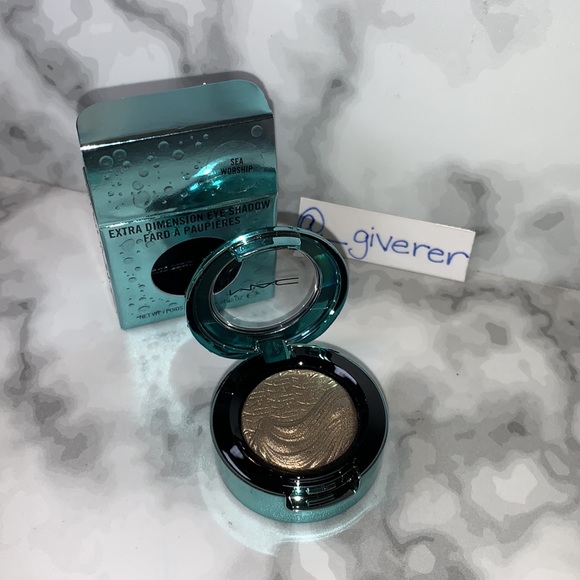 SEA WORSHIP Alluring Aquatic Extra Dimension Eyeshadow Collection MAC - Picture 3 of 16